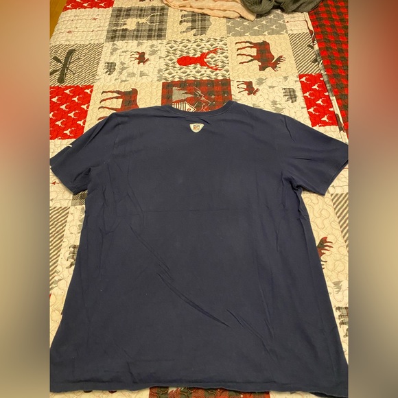 Nike NFL Denver Broncos Football Athletic Cut Tee Size Large Unisex - Picture 4 of 8